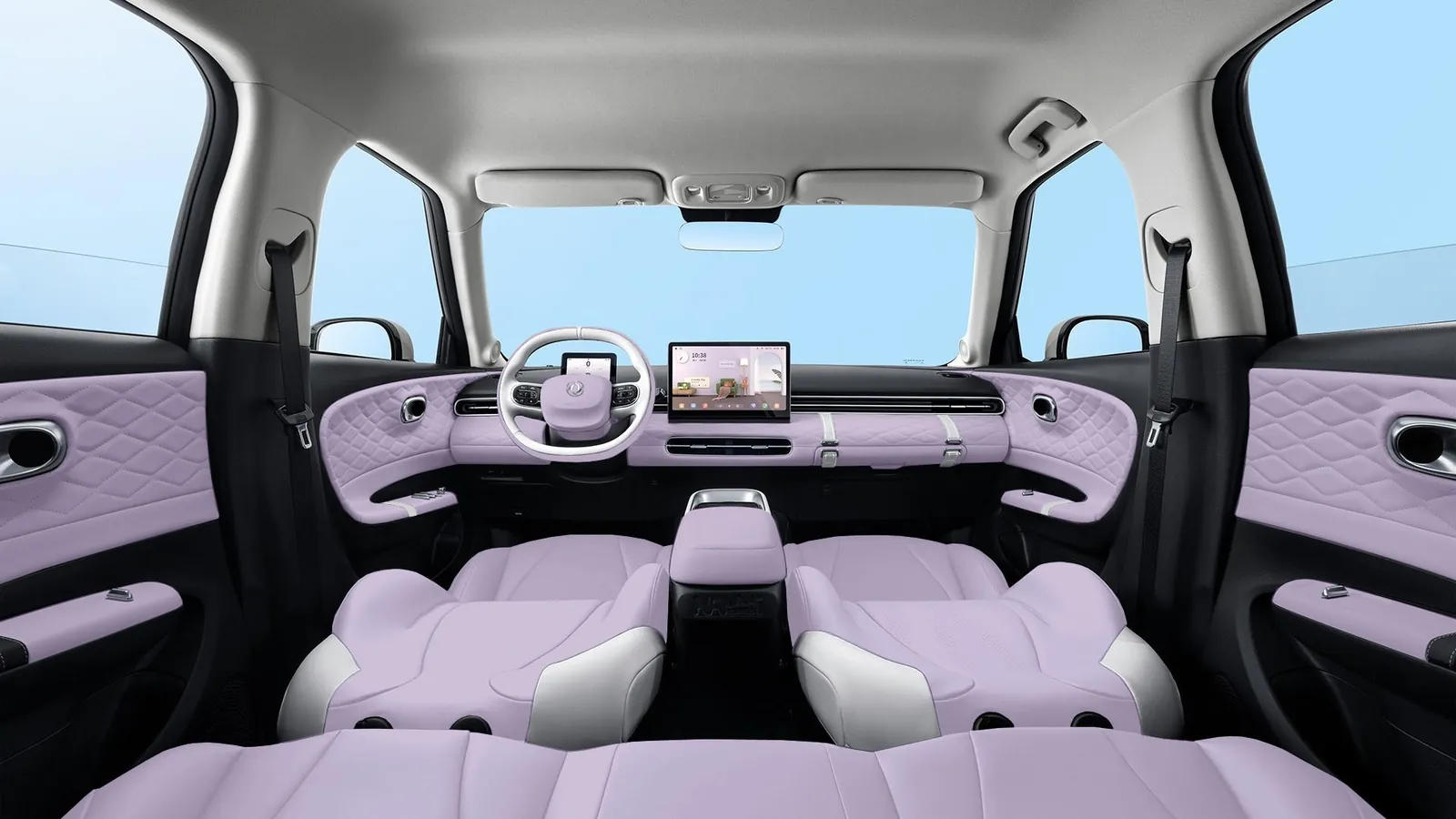 Dongfeng Box – vijolična notranjost